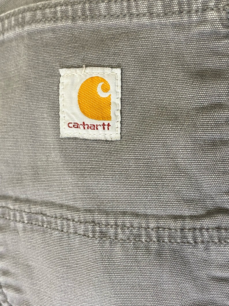 Vintage Carhartt Gray Carpenter Pants Size Mens 36x32 - Etsy