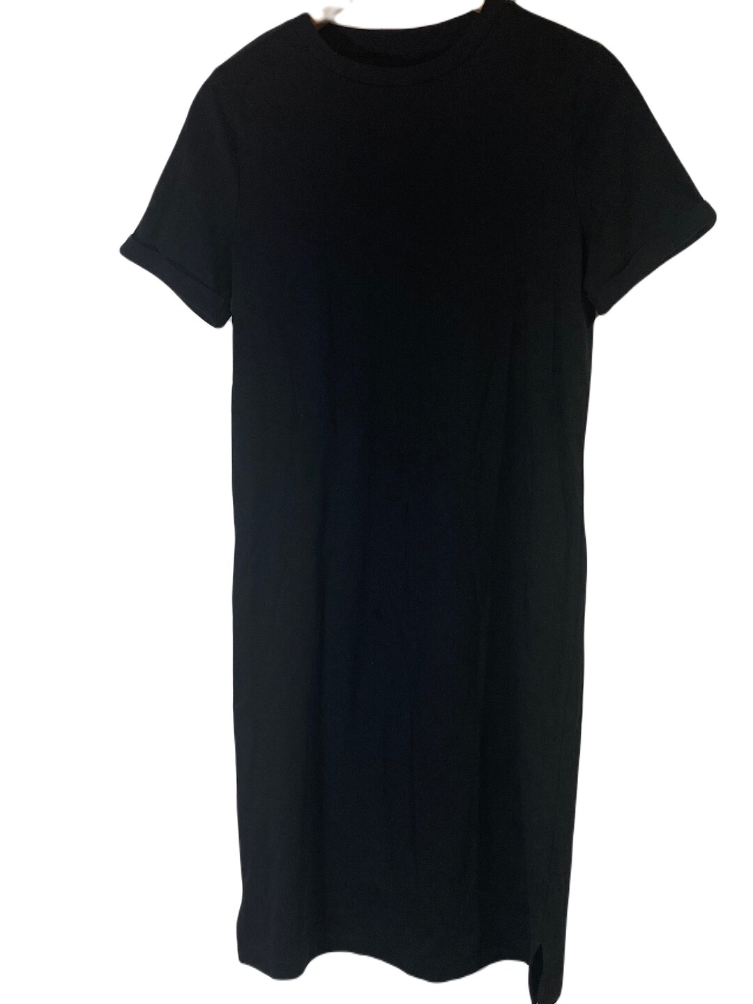 Vintage T-shirt Dress All Black Petite X Small - Etsy Canada Vintage T-shirt Dress All Black Petite X Small - Etsy Canada
