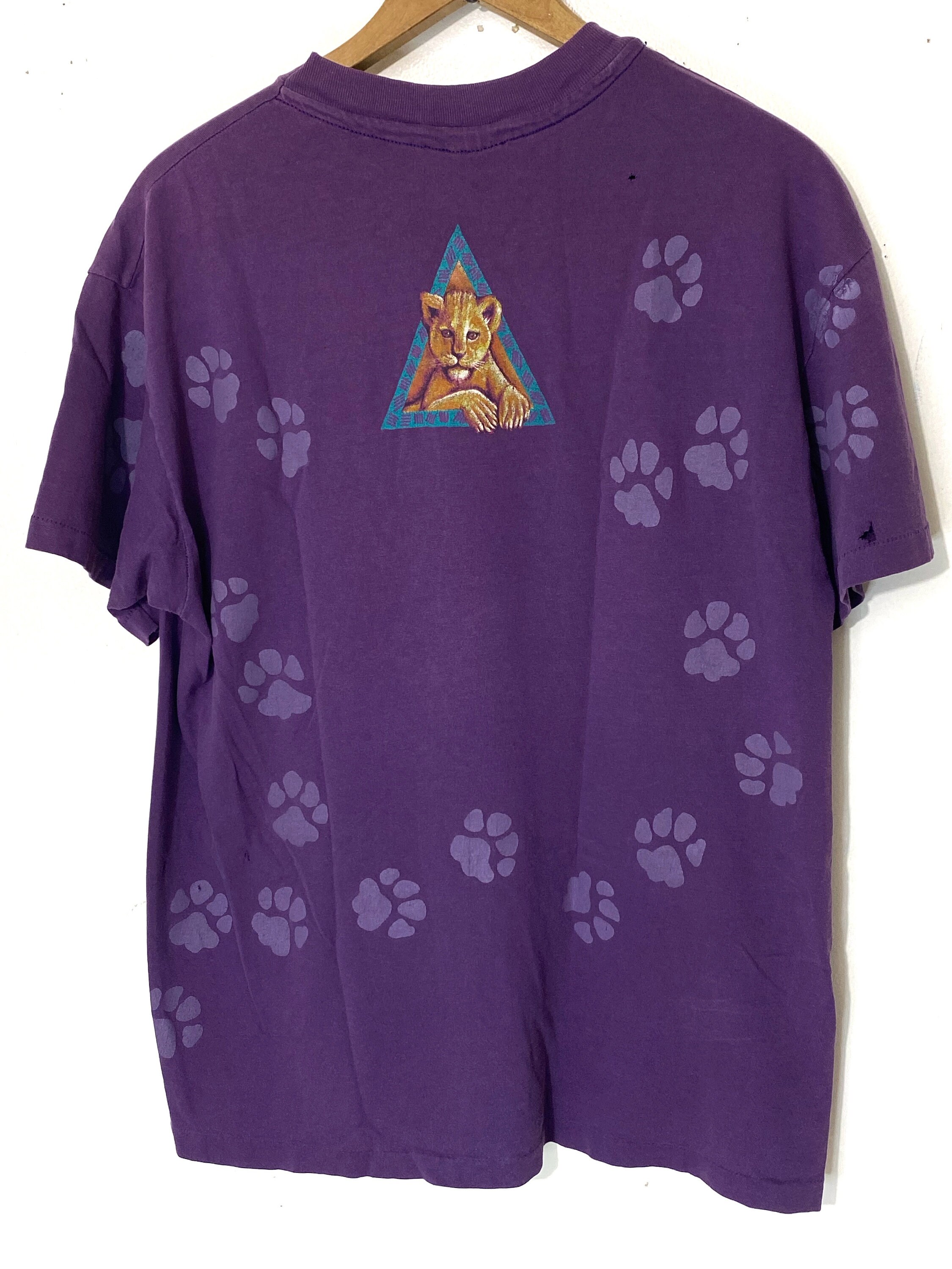 90s USA製 Lion Back 古い Tシャツ