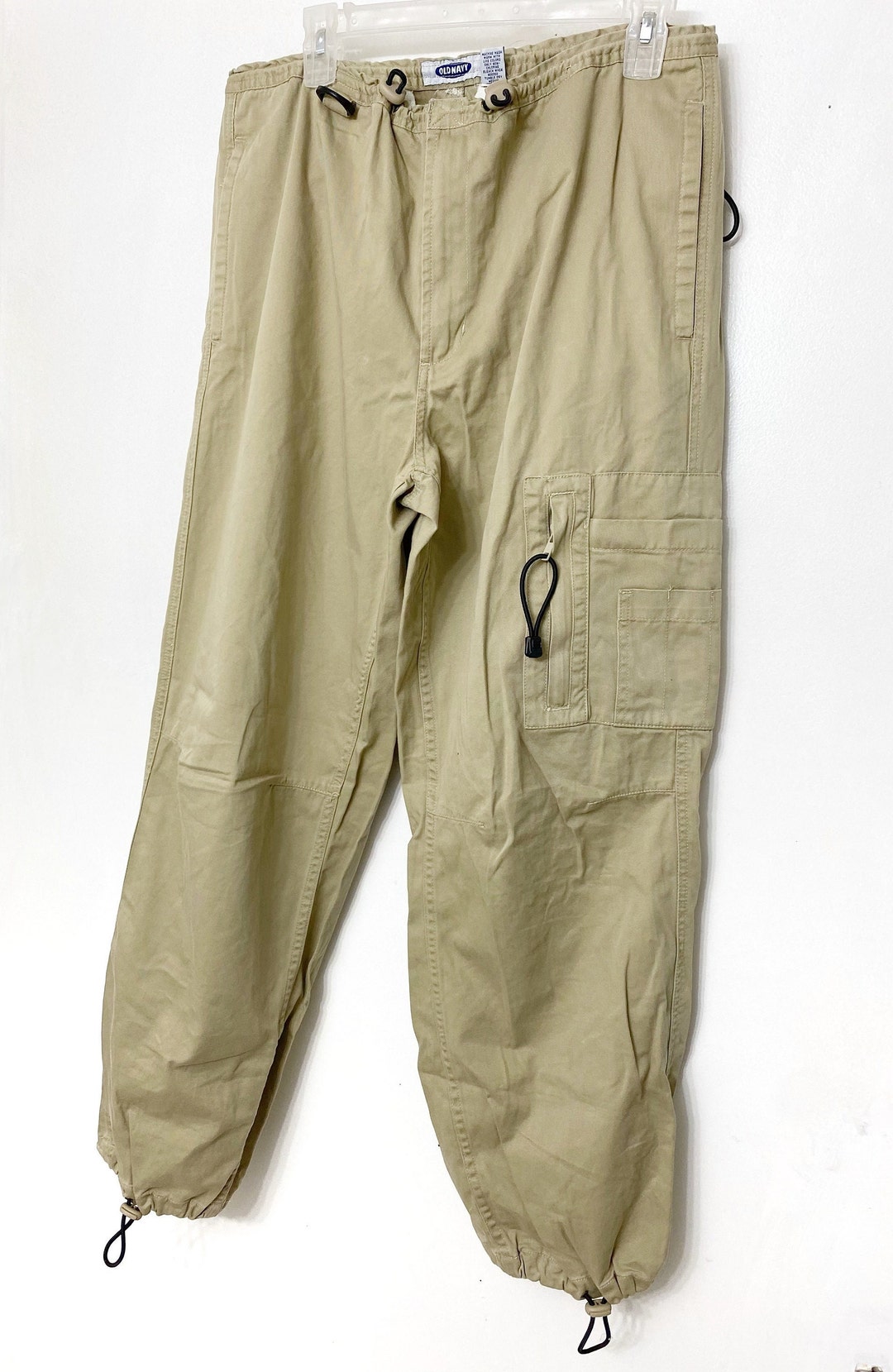 Vintage Old Navy Gap 90s Parachute Cargo Pants Rare Size Adult Medium ...