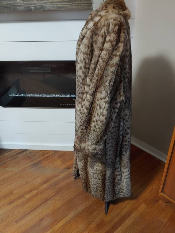 Vintage lippi cat fur coat/vintage rabbit coat/vintag… Gem
