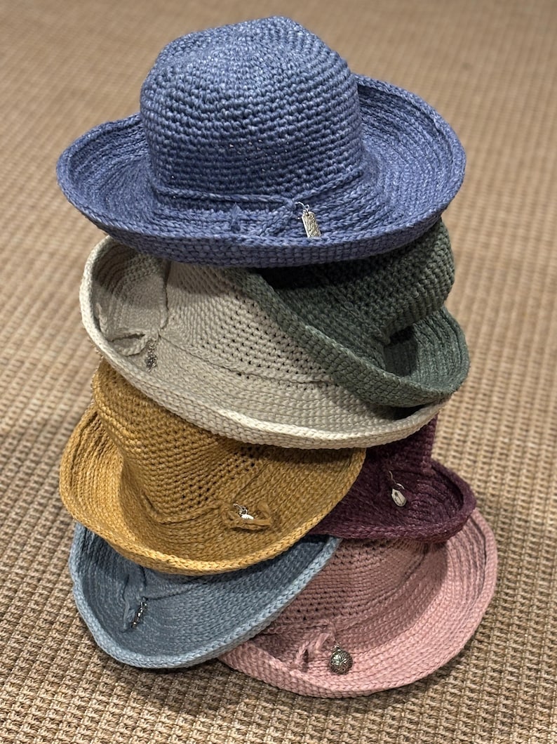 A stack of hats.