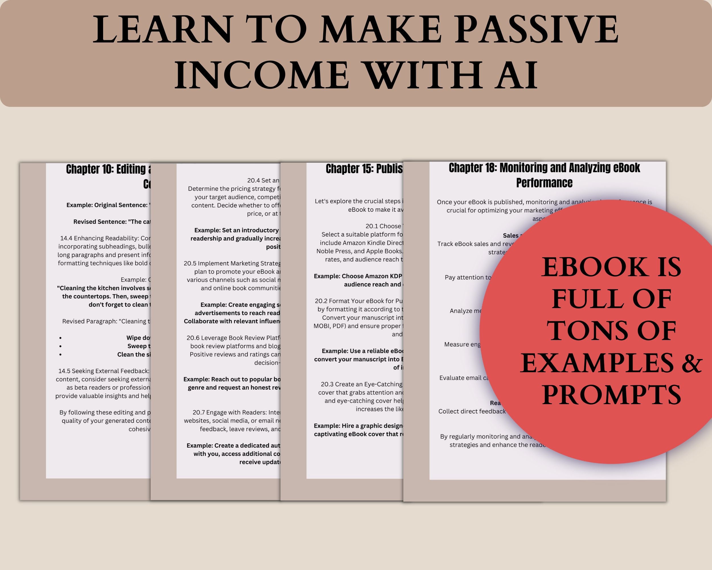 How to Create an Ebook Using Chat GPT Prompts, Passive Chatgpt