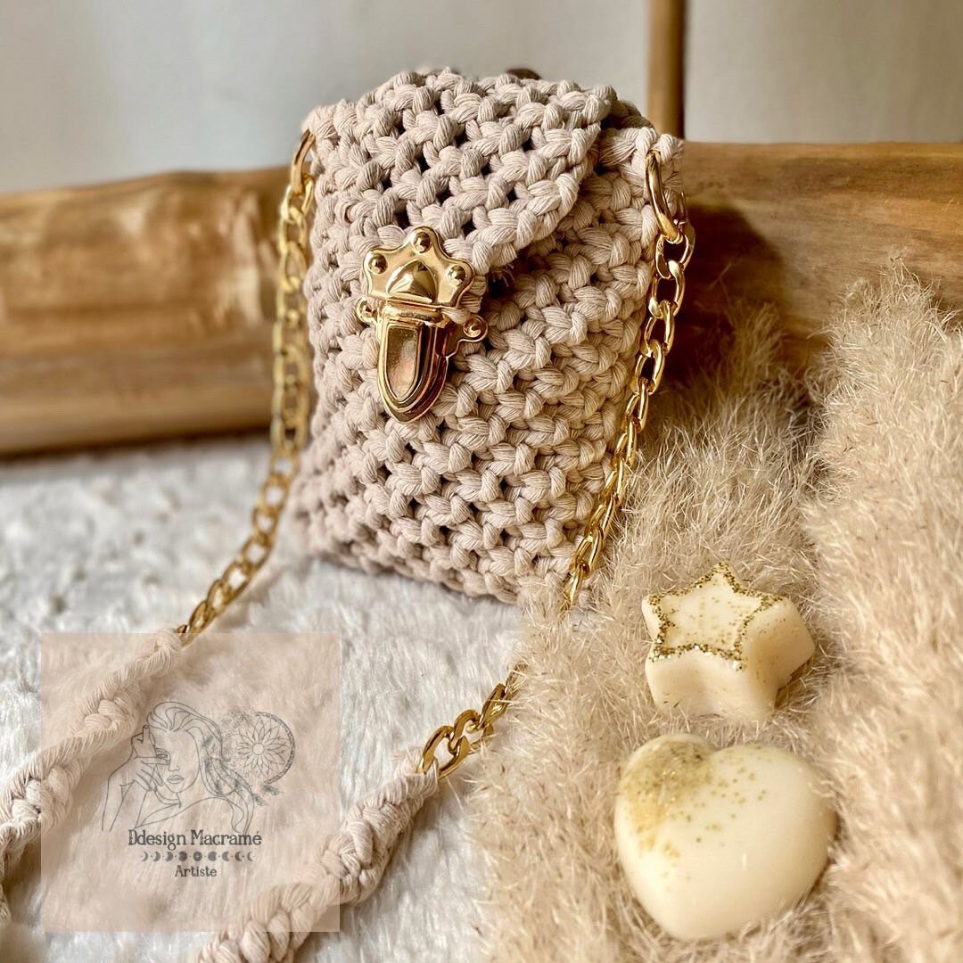 Sac Mäya en Macramé