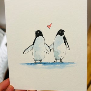 Amour de pingouin