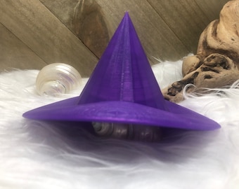 Pelle di granchio eremita con cappello da strega
