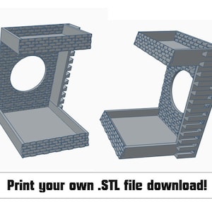 Two Level Crab Shelf prints without supports (STL. File download, personal use ONLY)