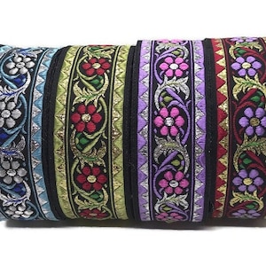 22mm Colorful Medieval Jacquard Ribbon (0.87 inch), Woven Royal  Trim, Embroidery Ethnic Strim, Native Decorative Sewing Trim, Fabric Notion