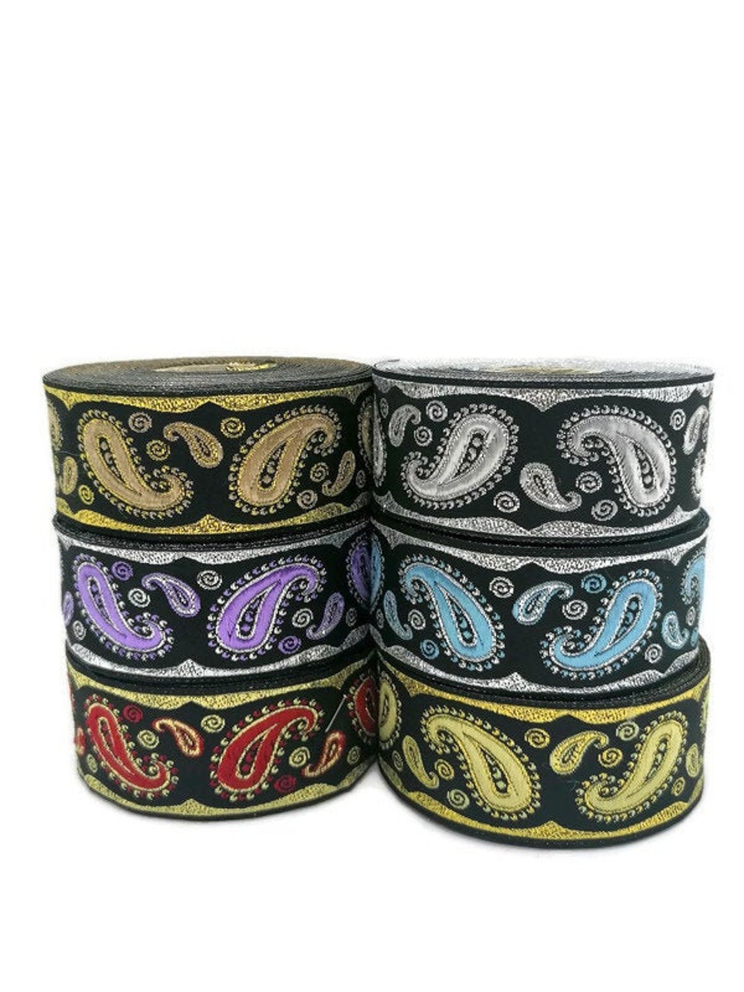 Chenkou Craft Ripsband-Sortiment – 10 Mm Breit, 12,7 M Gesamtlänge, Bunte Farben Für Bastelprojekte