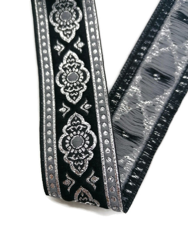 35 Mm Colorful Medieval Motive Ribbon (1.37 Inches), Embroidered Trim ...