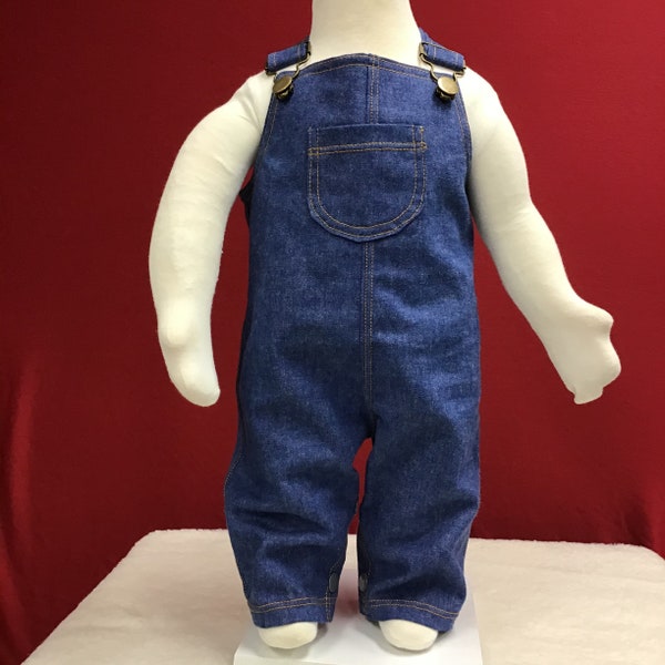 Blue Denim Overalls, Baby, Boy