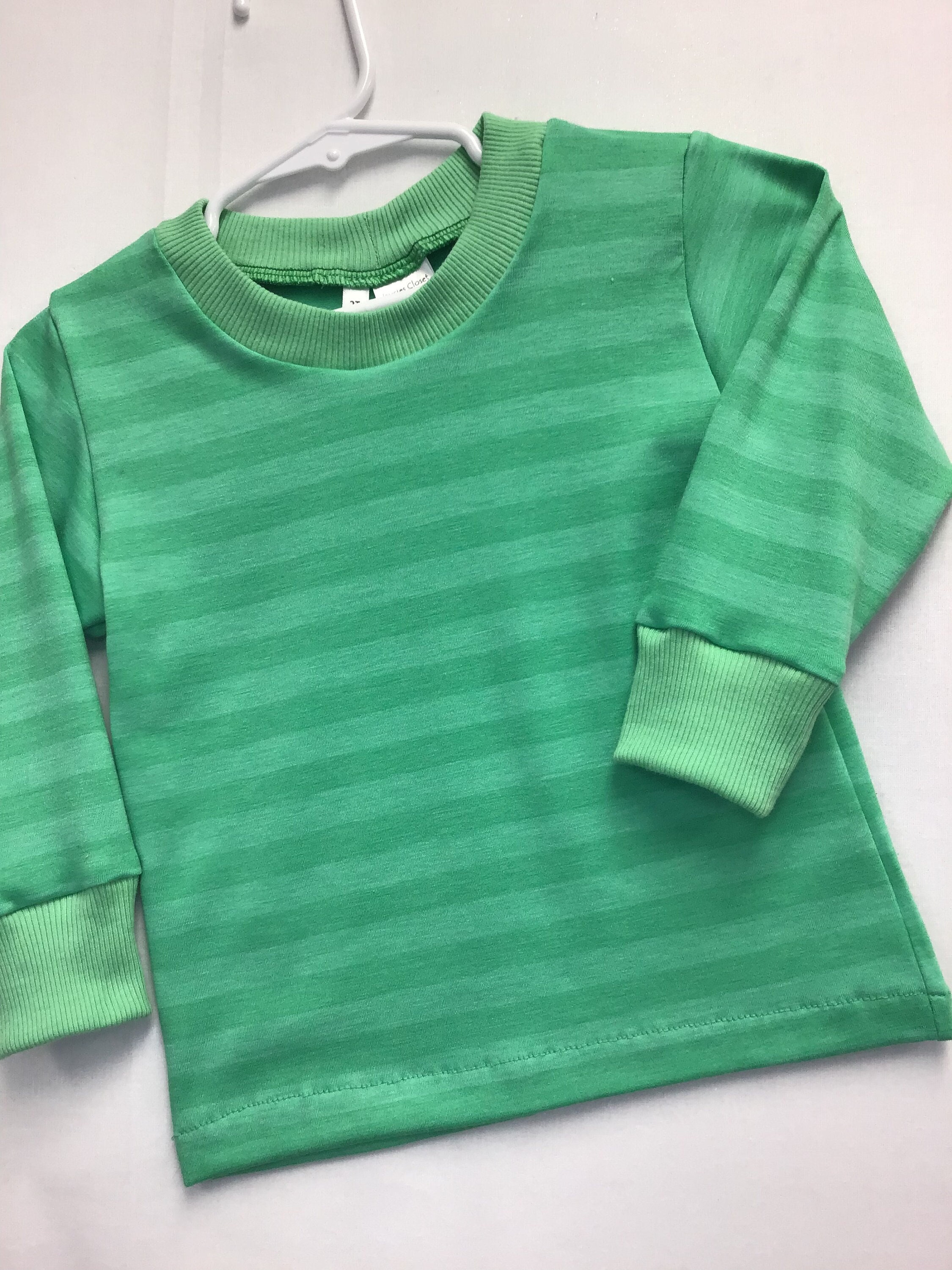 Tone T-shirt, Two Etsy and Green, - Baby Toddler Striped