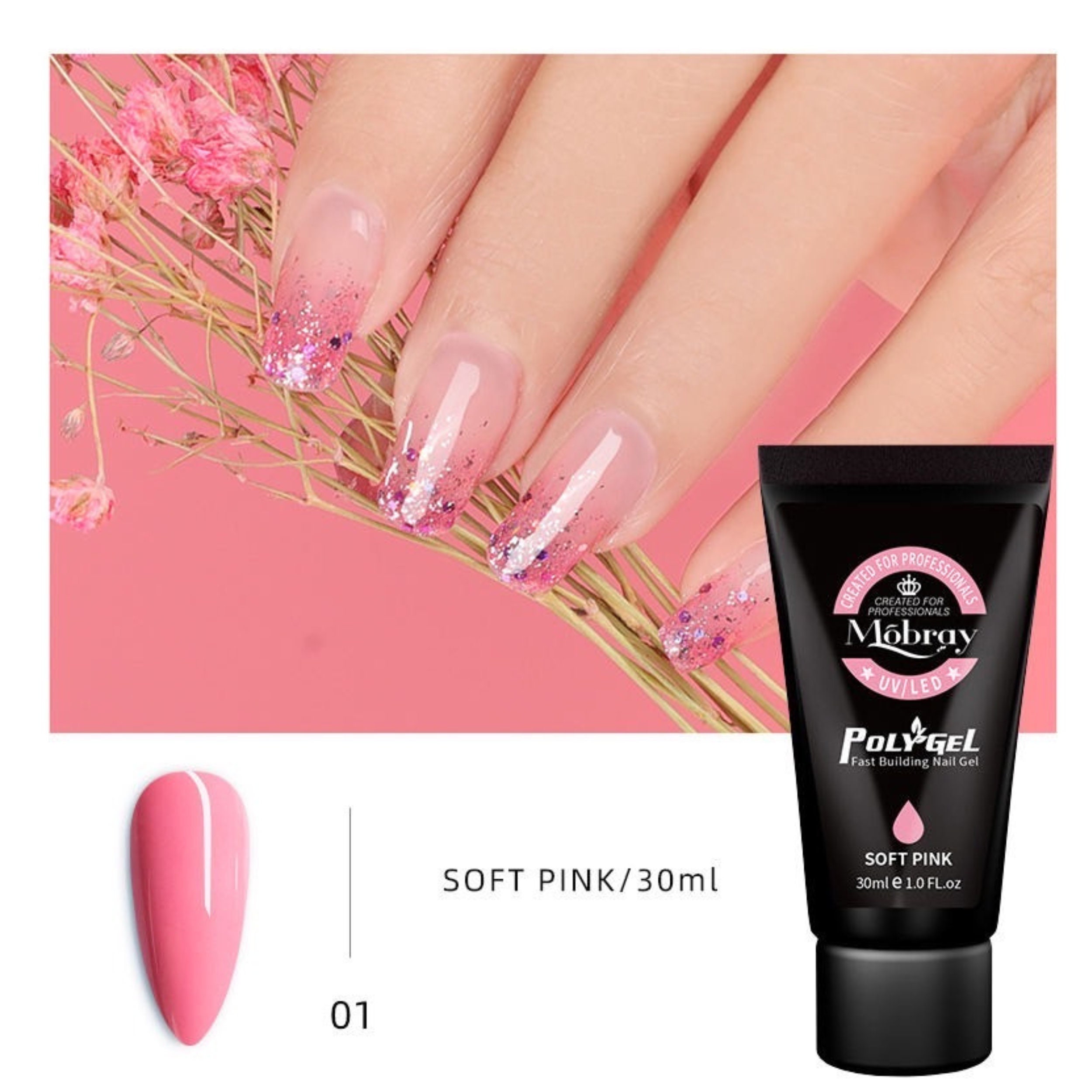 YX STORE 15ml Nail Acrylic Gel Cat Eye Effect Quick Building Safe  Ingredients Poly Nail Extension UV Gel for Manicure 