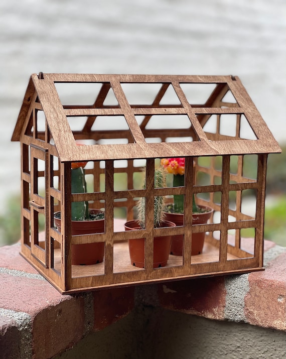 Melody Jane Dollhouse Potting Bench - 1:12 Scale Miniature Garden Furniture