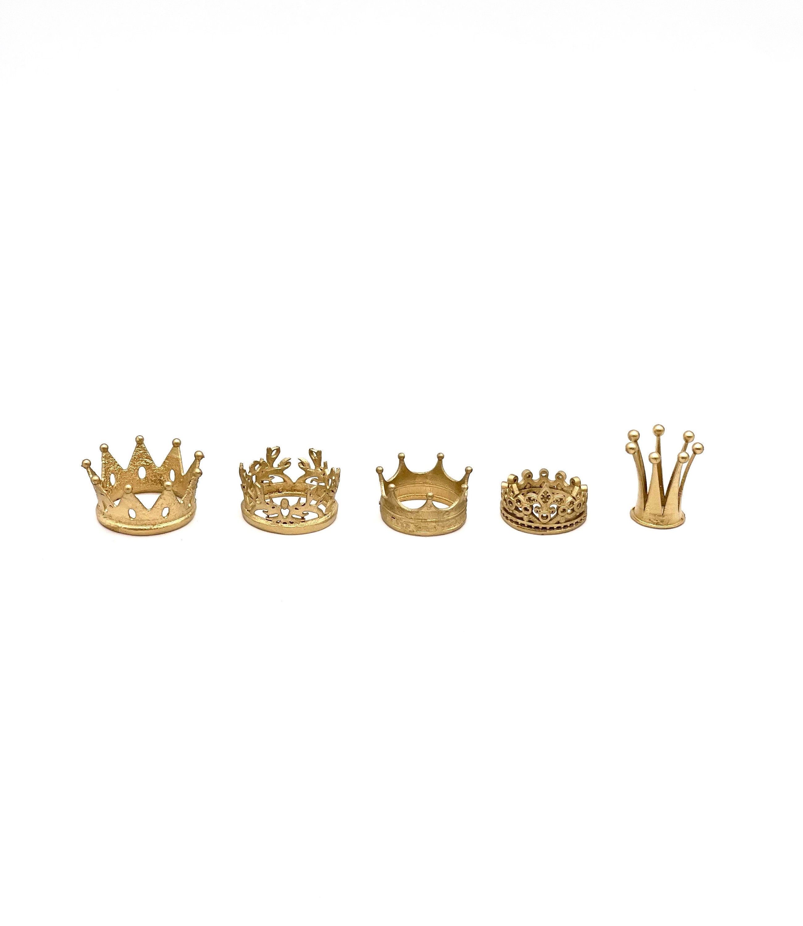 Metal Crown Cake Topper 5.2 Princess Gold Crown Cake Topper Royal Metal  Gold or Silver Crown Prince, Princess, King, Queen Crown 