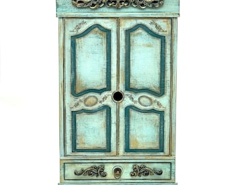 1/6 Scale Miniature Doll Closet, Diorama Roombox