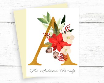 Personalized Christmas Cards -Set of 10