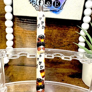 Pumpkin Spice Pen / Personalized Glitter Pens / Papermate Inkjoy Pens / Refillable Pens
