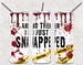 Halloween Bloody, And Then I Just Snapped 20oz Skinny Tumbler Sublimation Designs for Straight/Tapered Tumbler Design - PNG Digital Download 