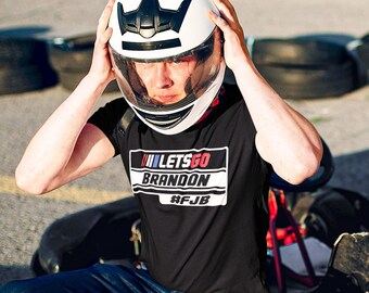 Funny Let's Go Brandon T-Shirt For Conservatives Humor Anti-Joe Biden Political Design Gift For Him Father's Day Gift Donald Trump