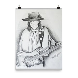 Stevie Ray Vaughan Poster