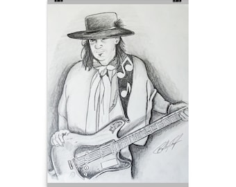 Stevie Ray Vaughan Poster