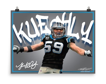 Luke Kuechly Poster