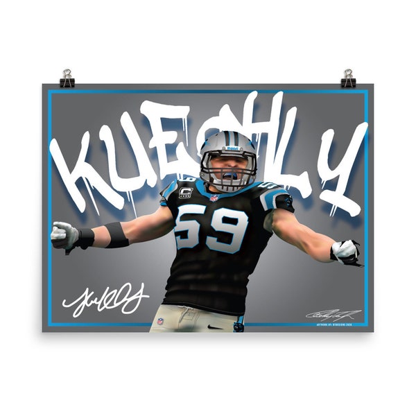 Luke Kuechly Etsy