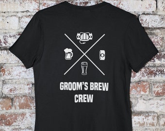 Groom's Brew Crew Groomsmen Design