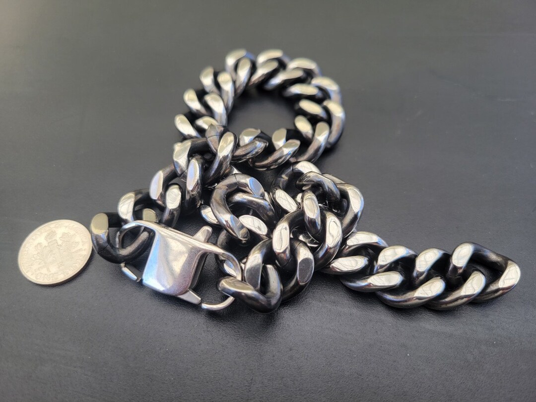 Stainless Steel Chain Tarnish Necklace Chain Bracelet Chain Etsy