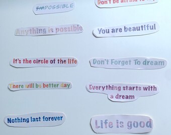 Citation En Anglais Etsy France Citation En Anglais Etsy France