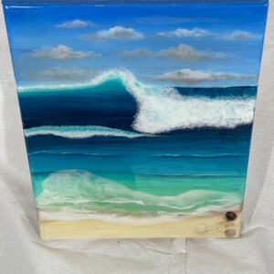 Ocean wave Seascape painting