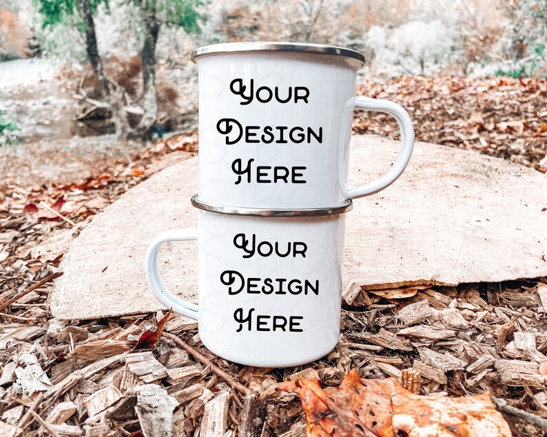 Download Enamel Mug mockup 10 oz enamel mug mockup camp mug mockup | Etsy