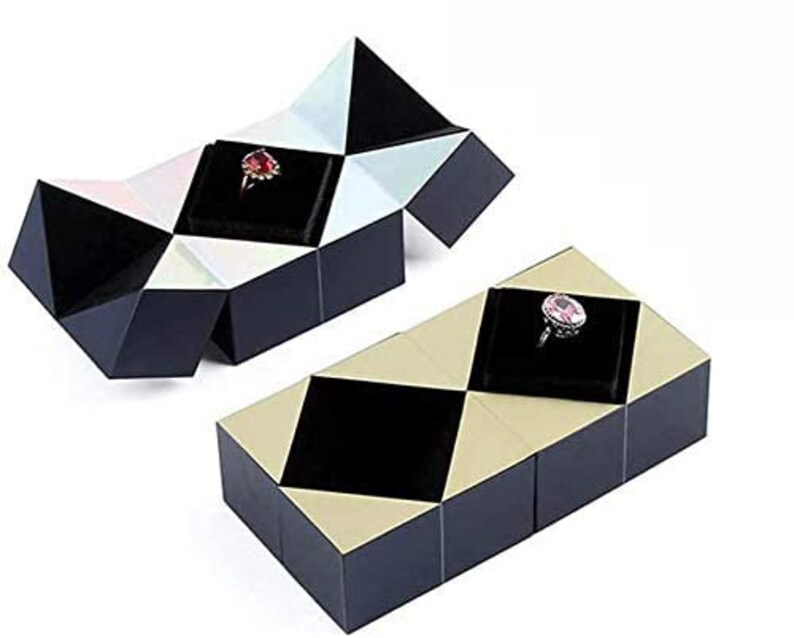 Mysterious Magic Trick Gift Box Fun & Impressive w. Ring Etsy