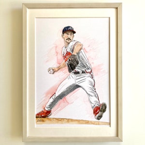 Original Watercolor,  Spencer Strider