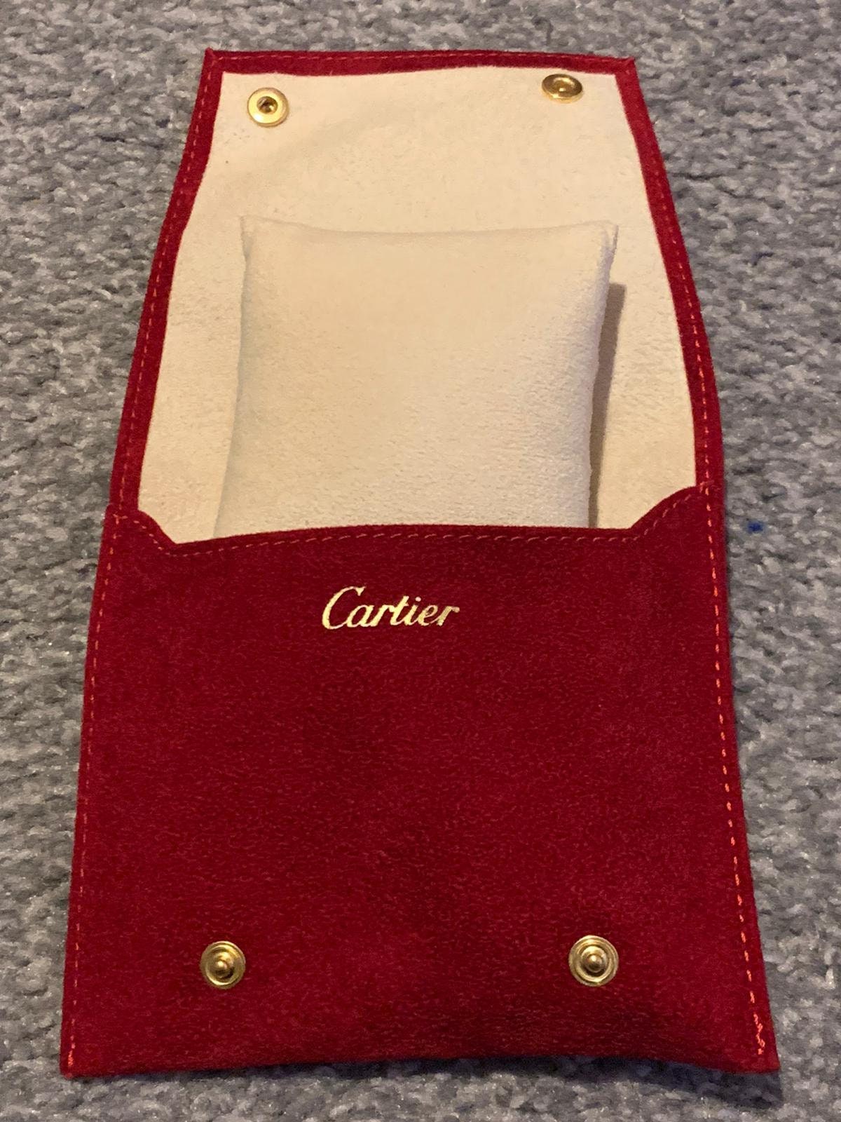 Genuine Red Cartier Travel Pouch/case for watch or Jewellery. Etsy