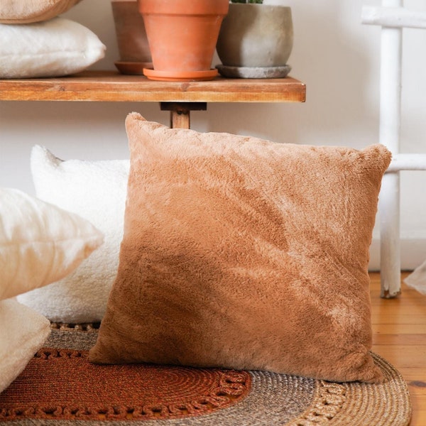 Fuzzy Pillow Etsy