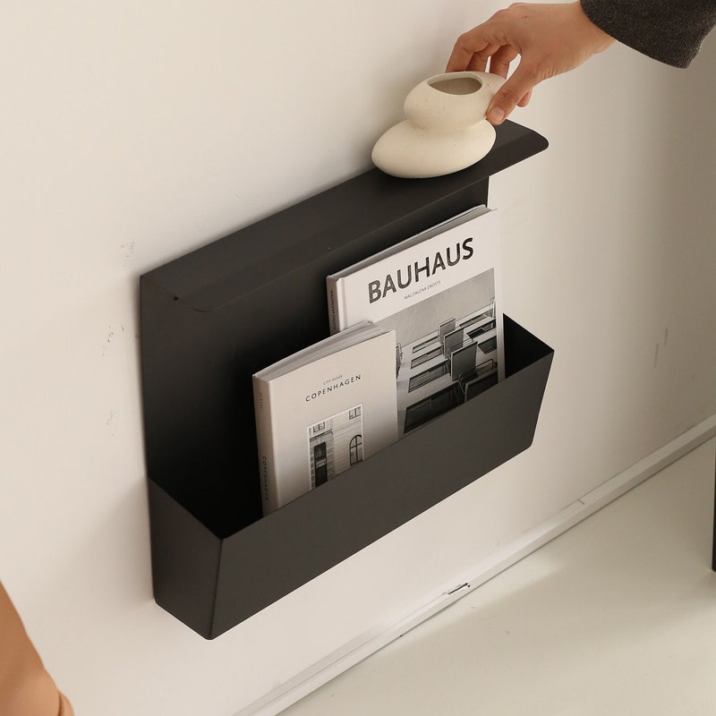 Wall Magazine Rack - Etsy