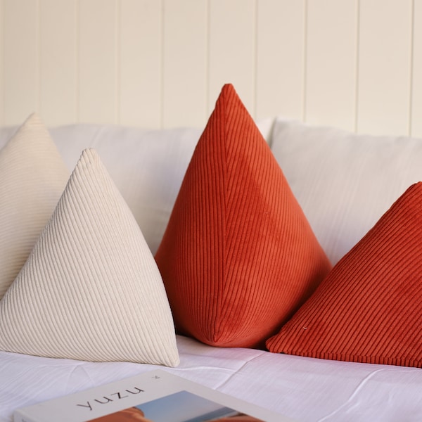 Triangle Pillow Etsy