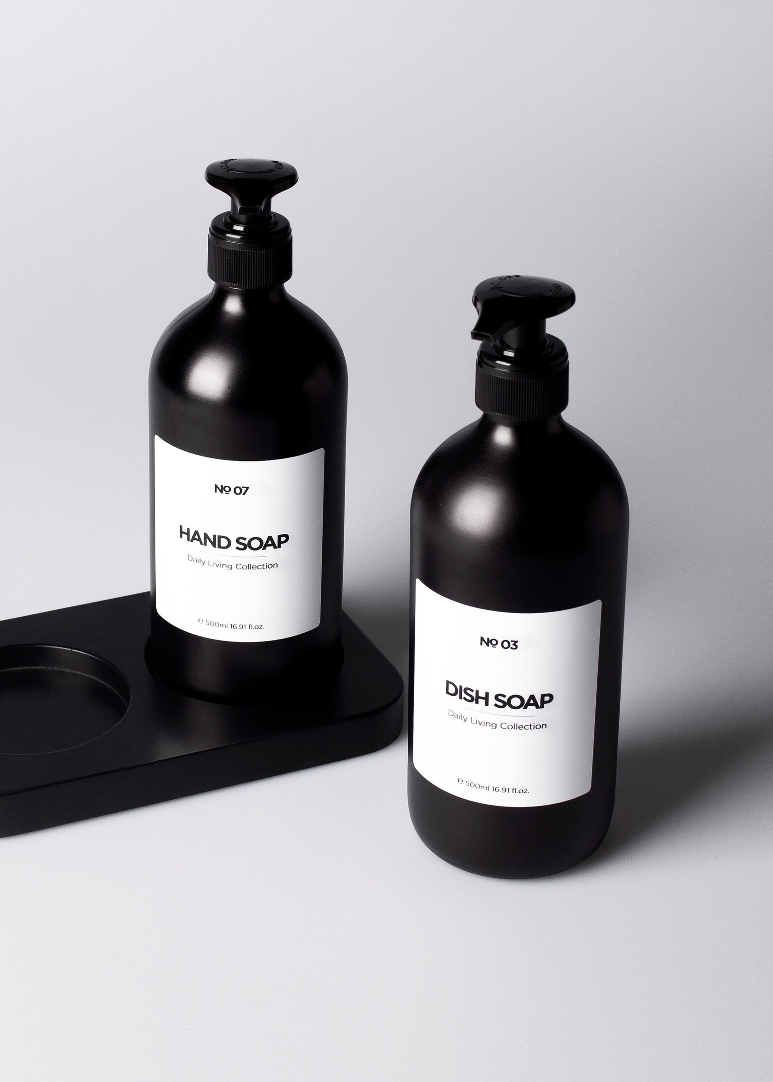 SET OF Soap Dispensers With Tray Hand Soap Dispenser Dish Etsy