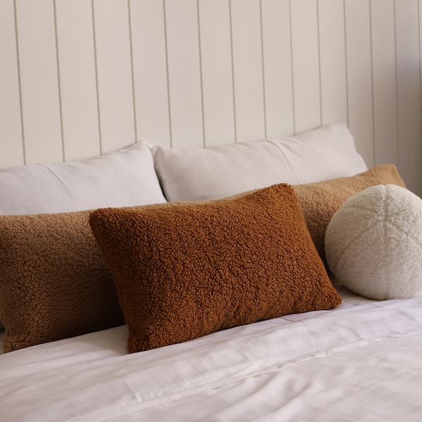 Long Pillow for Bed Etsy