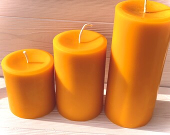 4 Inch Wide Candle Etsy