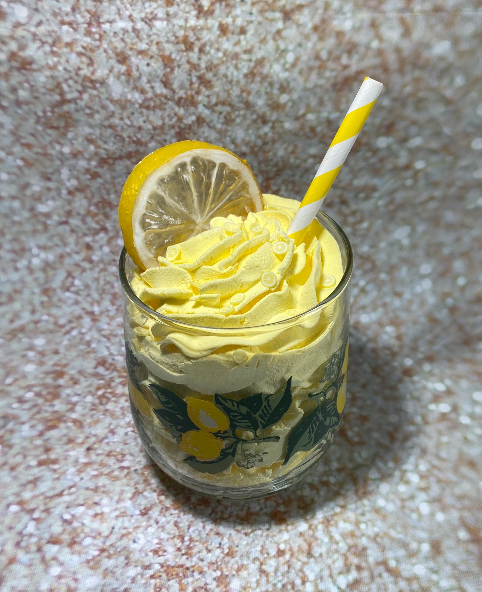 Fake Lemon Drink Summer Drinks Tropical Drink Fake Lemonade Etsy