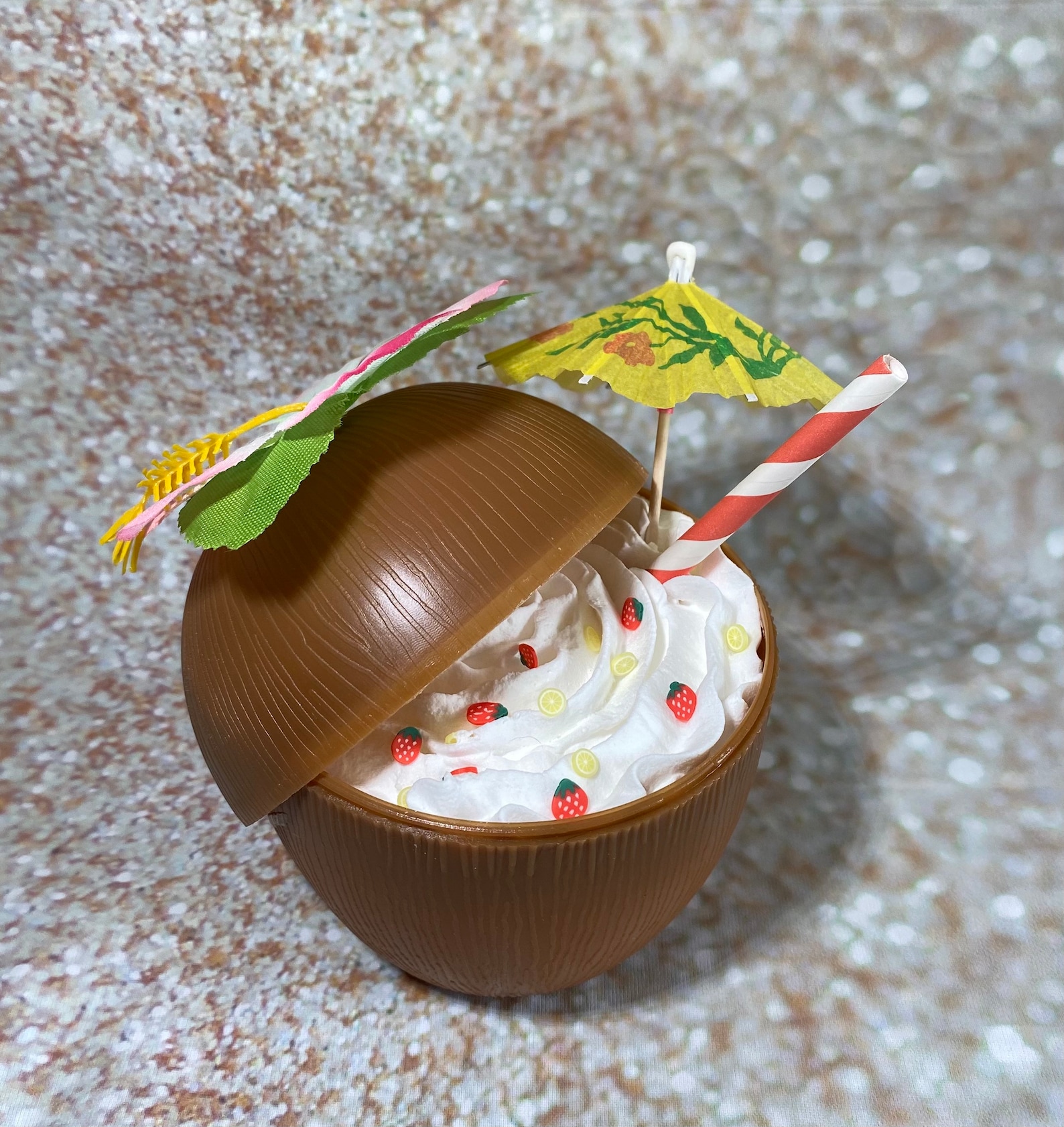 Fake Coconut Drink Summer Drinks Tropical Drink Fake Alcohol Etsy