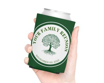 Customizable Family reunion can cooler (koozies)