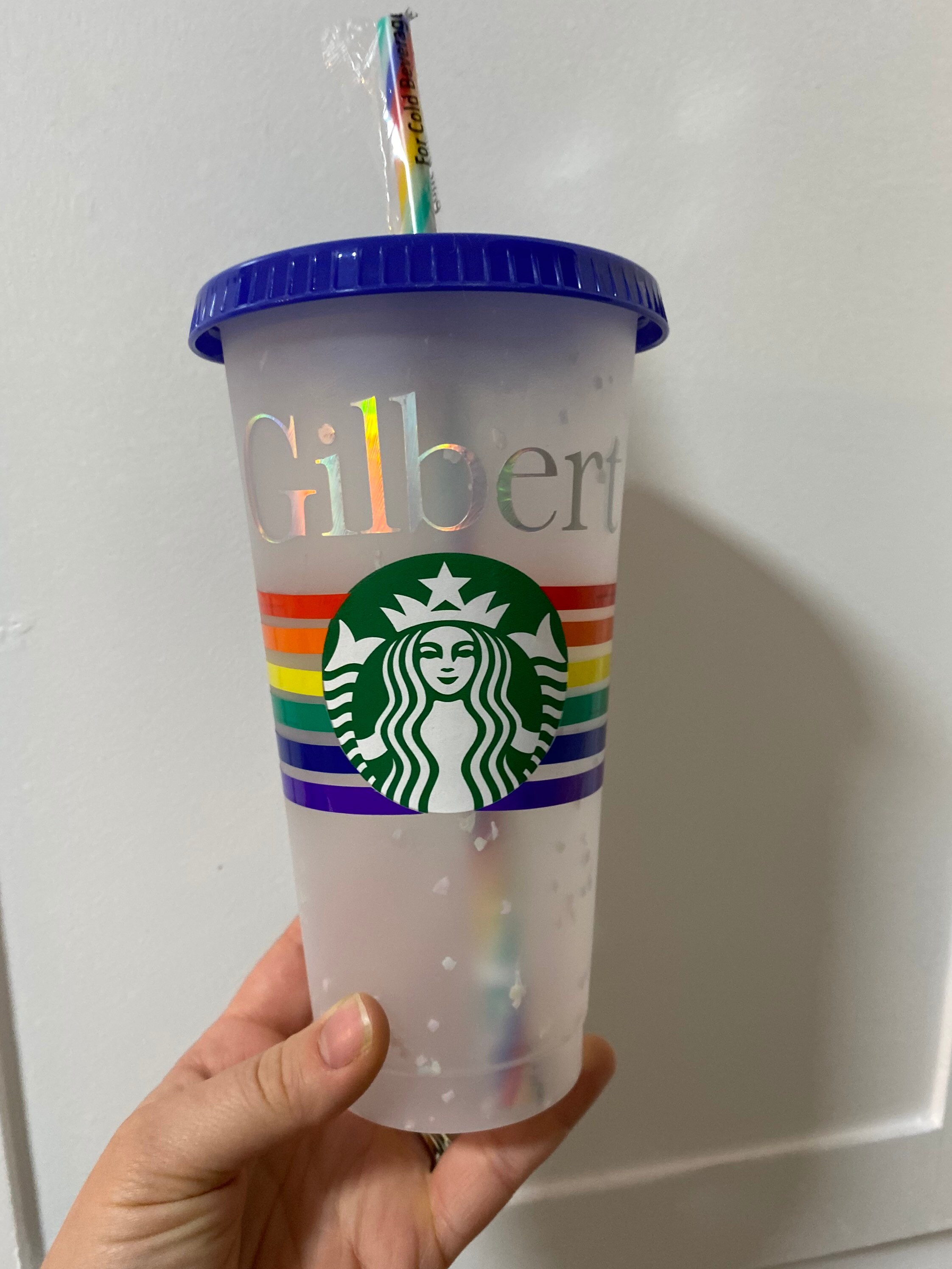 Pride Starbucks color changing cup Etsy