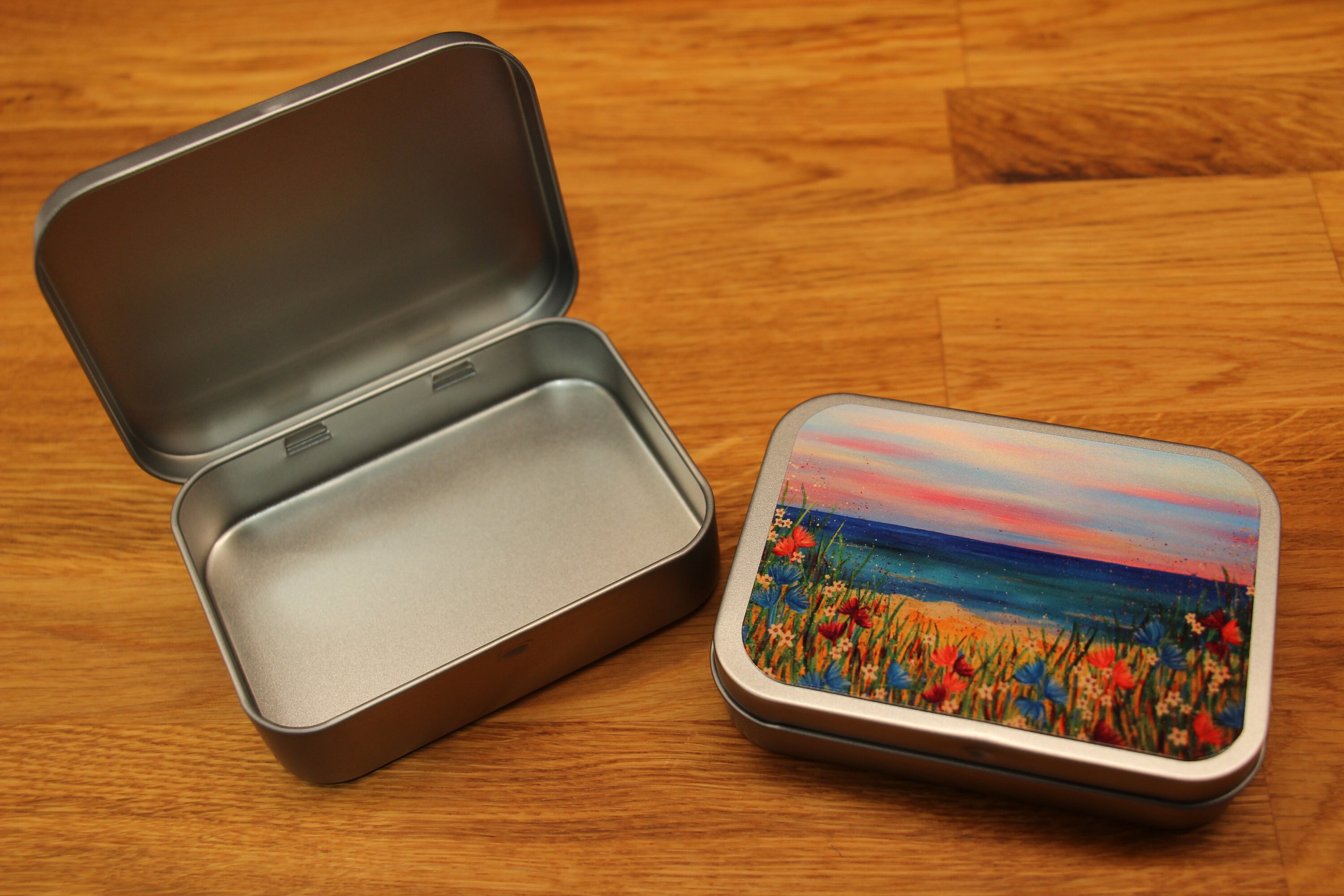 Stylish Storage Tin Gifts for Her Trinkets Keepsakes Sea Etsy