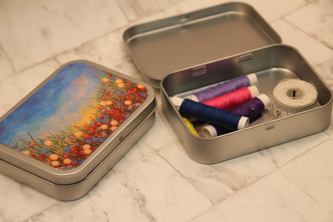 Handy Small Tin Gifts for Her Trinkets Keepsakes Arty Etsy UK
