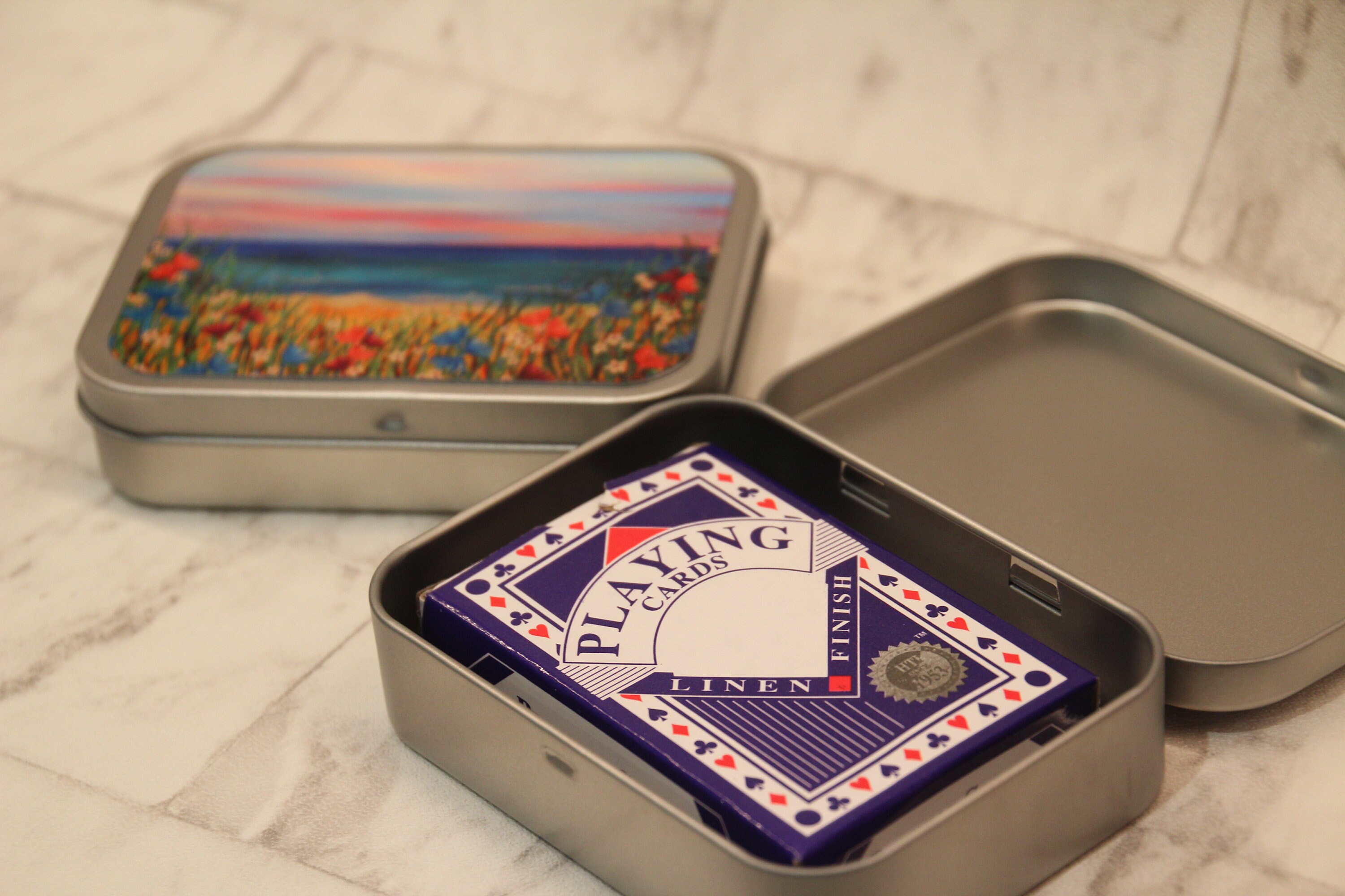 Stylish Storage Tin Gifts for Her Trinkets Keepsakes Sea Etsy