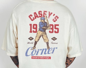 Casey's Corner Distressed Comfort Colors T-shirt - Disney Inspired Shirt - Mens Disney Shirt